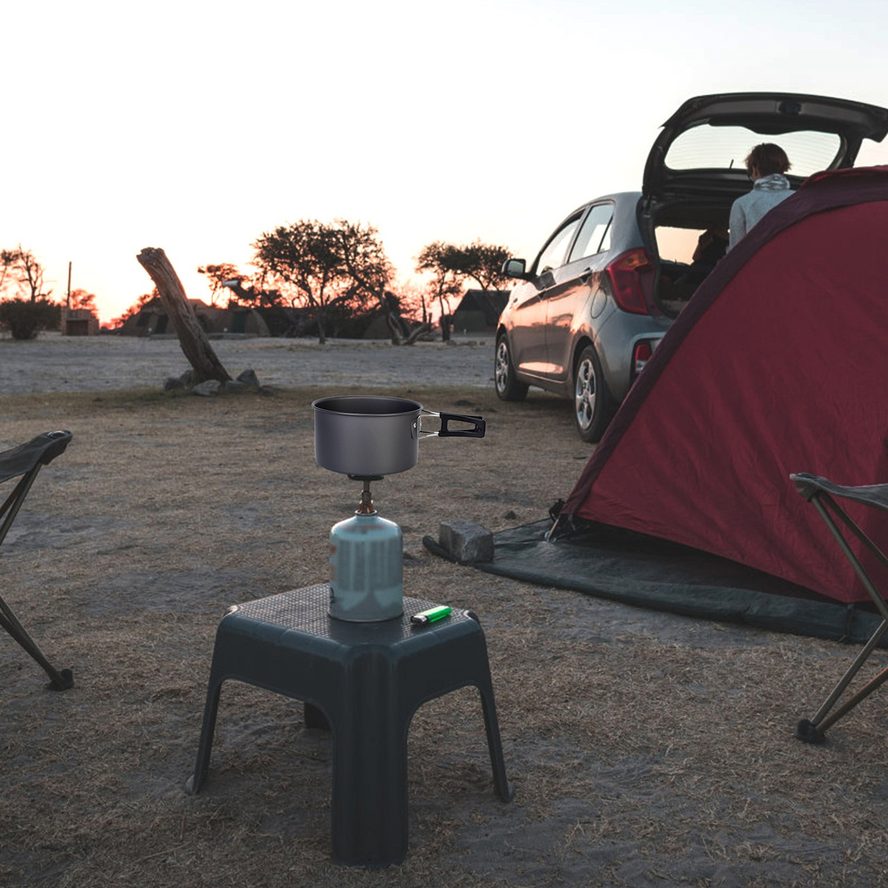 LakeForest® 12-Piece Camping Cookware Set product image