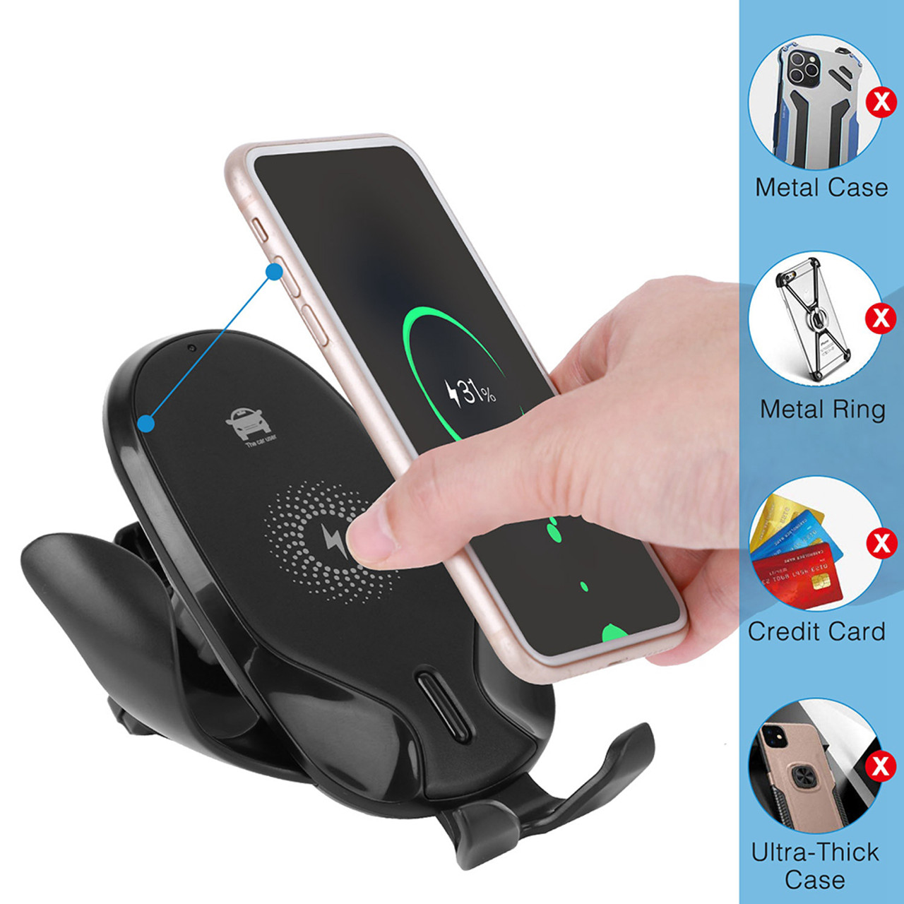 Wireless Car Charger Mount product image