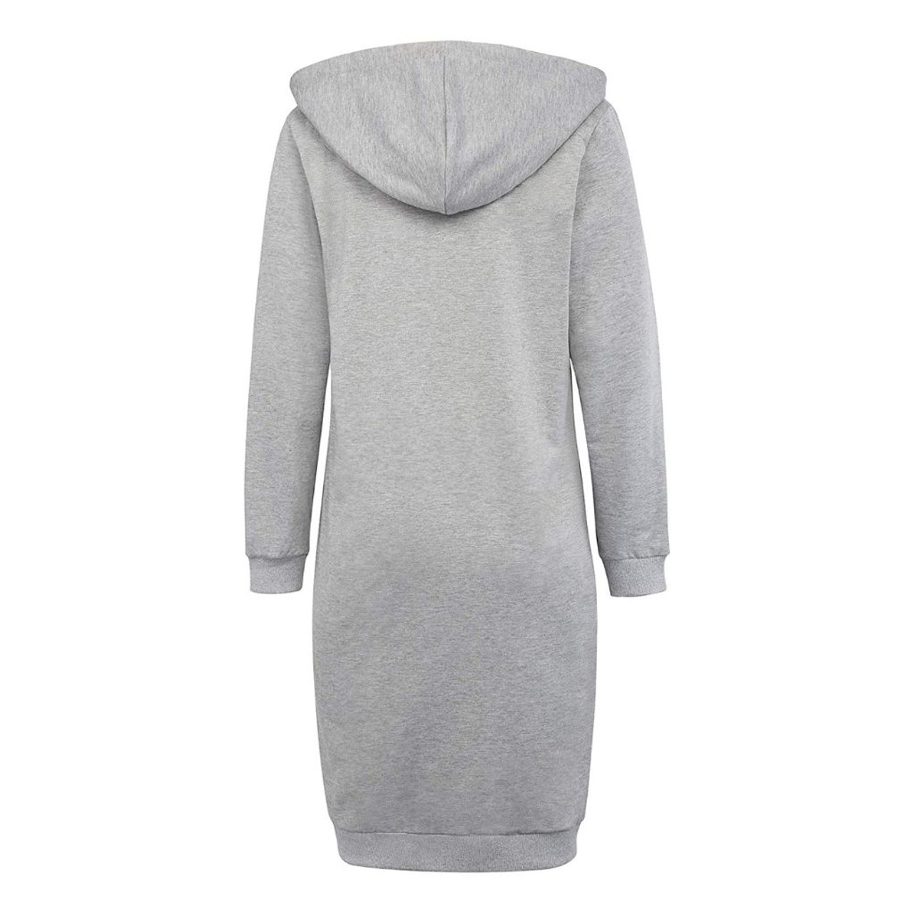 Women's Tunic Long Full-Zip Hooded Sweatshirt product image