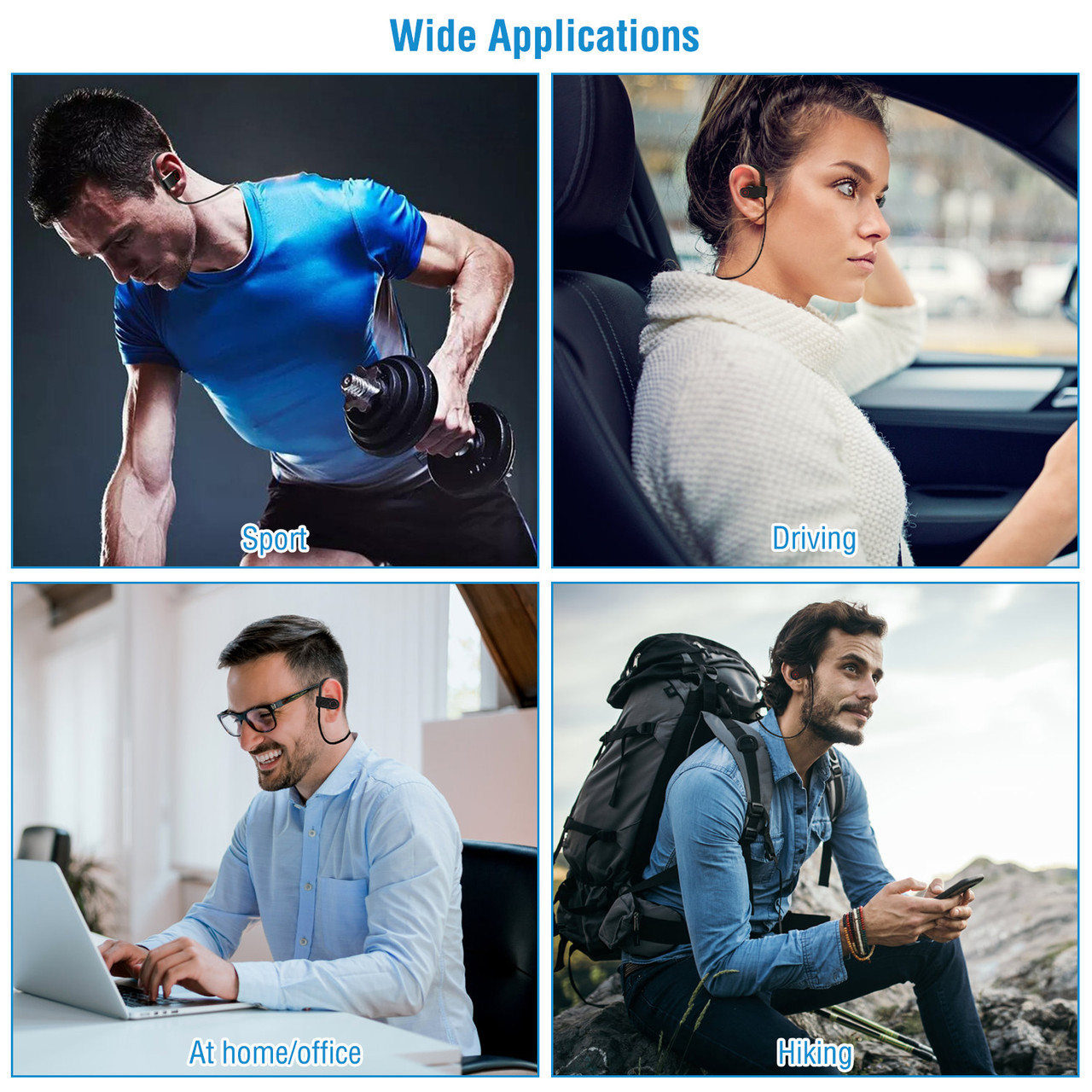 In-Ear Around-the-Neck Wireless Sport Earbuds product image