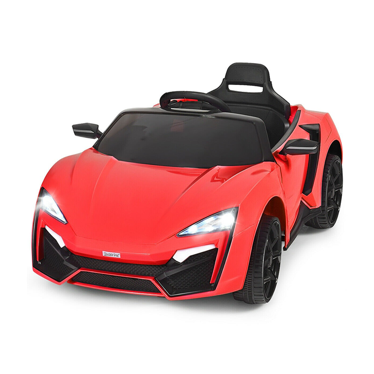 Kids' 12V Electric Ride-on Sports Car with Parent Safety Remote product image