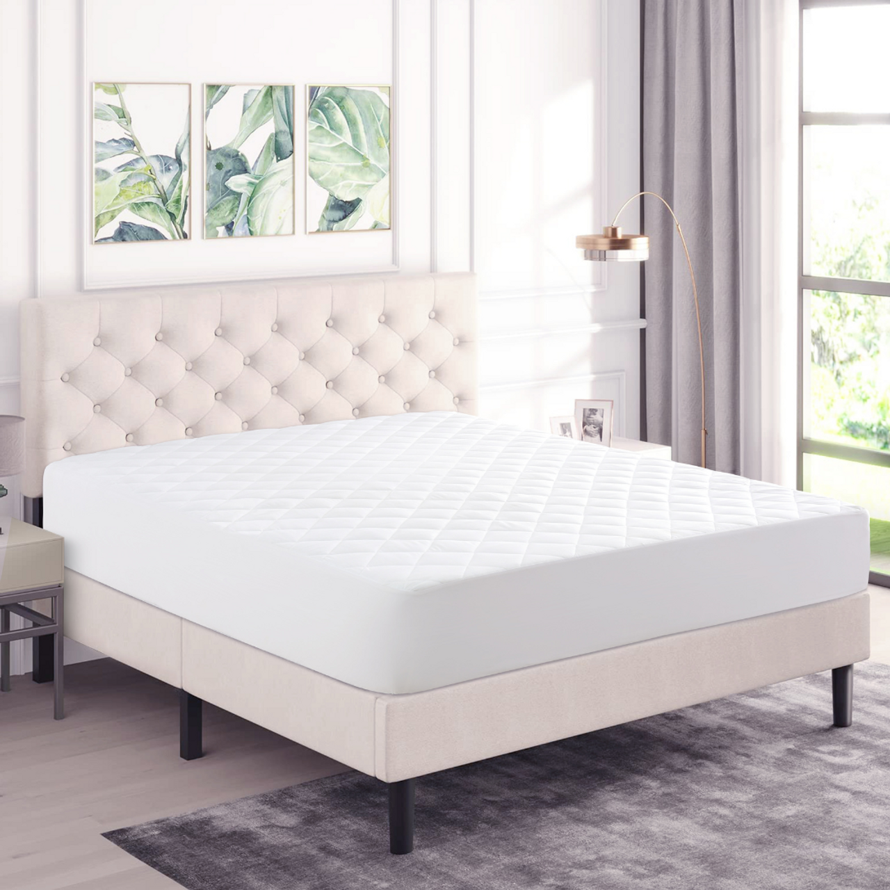 Super Soft Quilted Fitted Mattress Topper product image