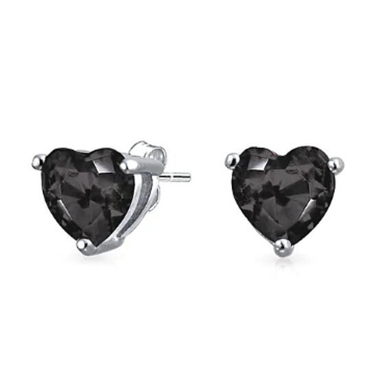 2.00CTTW Stunning Heart Stud Earrings product image