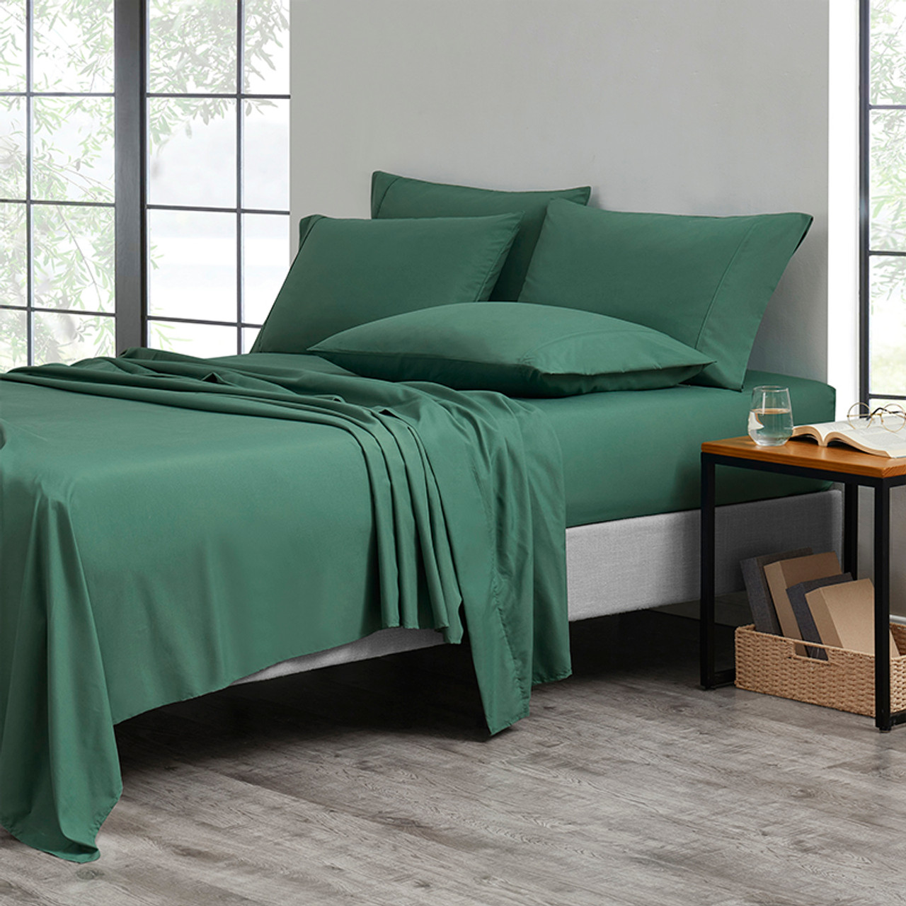 2,000-TC Bamboo Blend 6-Piece Sheet Set with Deep Pockets product image