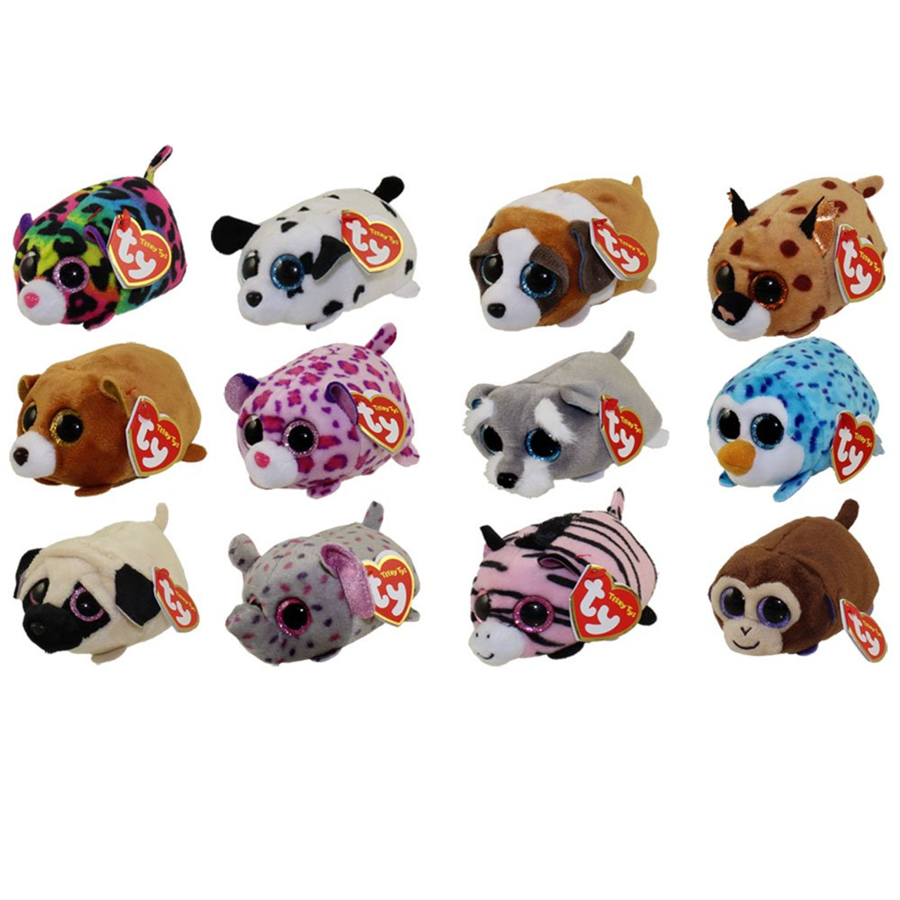 Ty® Teeny Ty Beanie Babies Plush Animal (6-Pack) product image