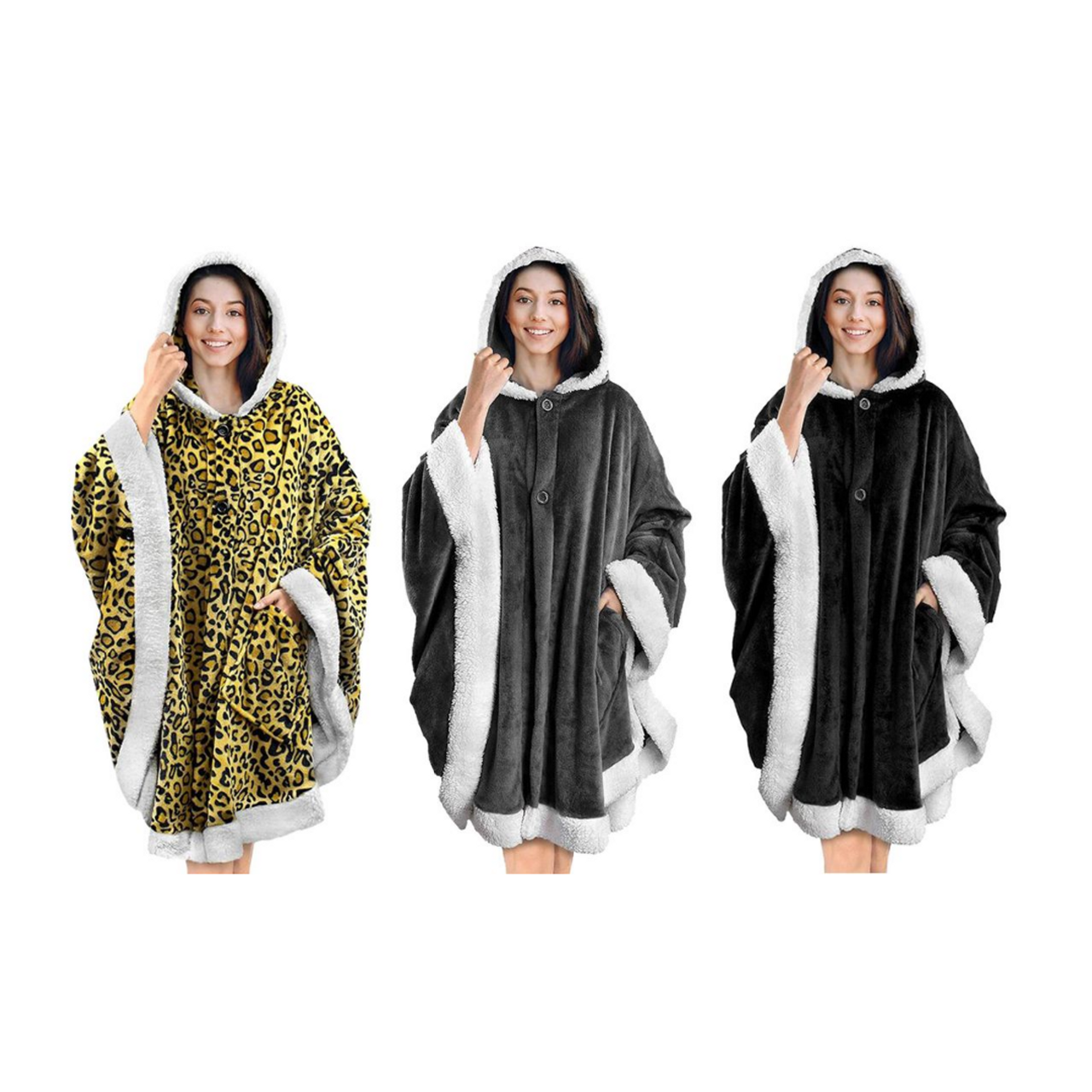 N'Polar Wearable Hoodie Blanket Wrap product image