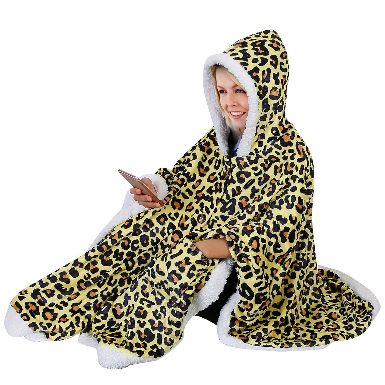 N'Polar Wearable Hoodie Blanket Wrap product image