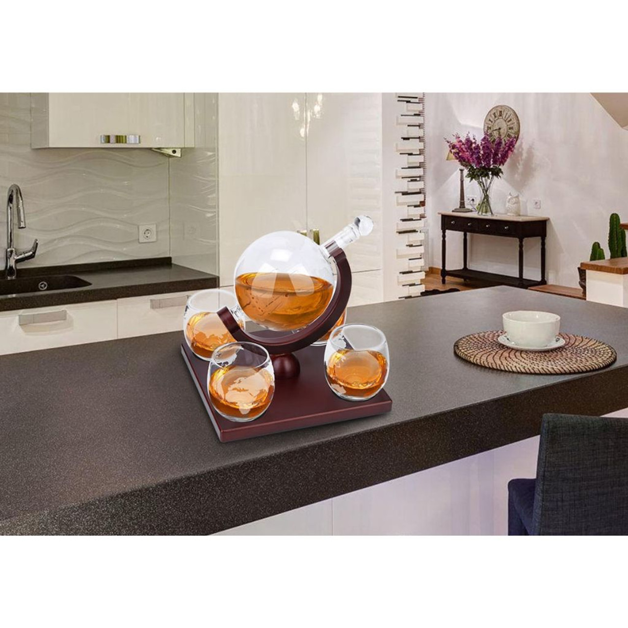 Whiskey Decanter Globe Set product image