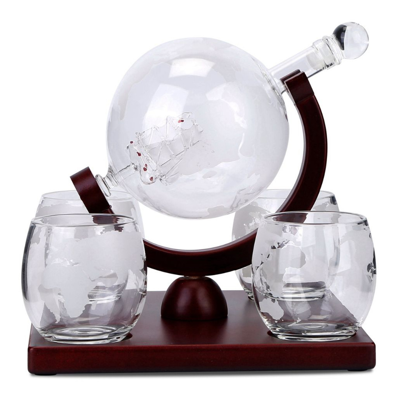 Whiskey Decanter Globe Set product image