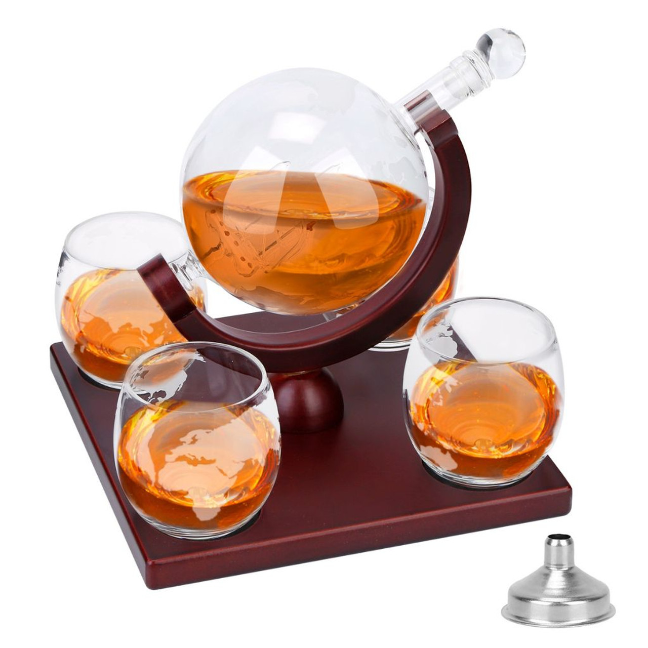 Whiskey Decanter Globe Set product image