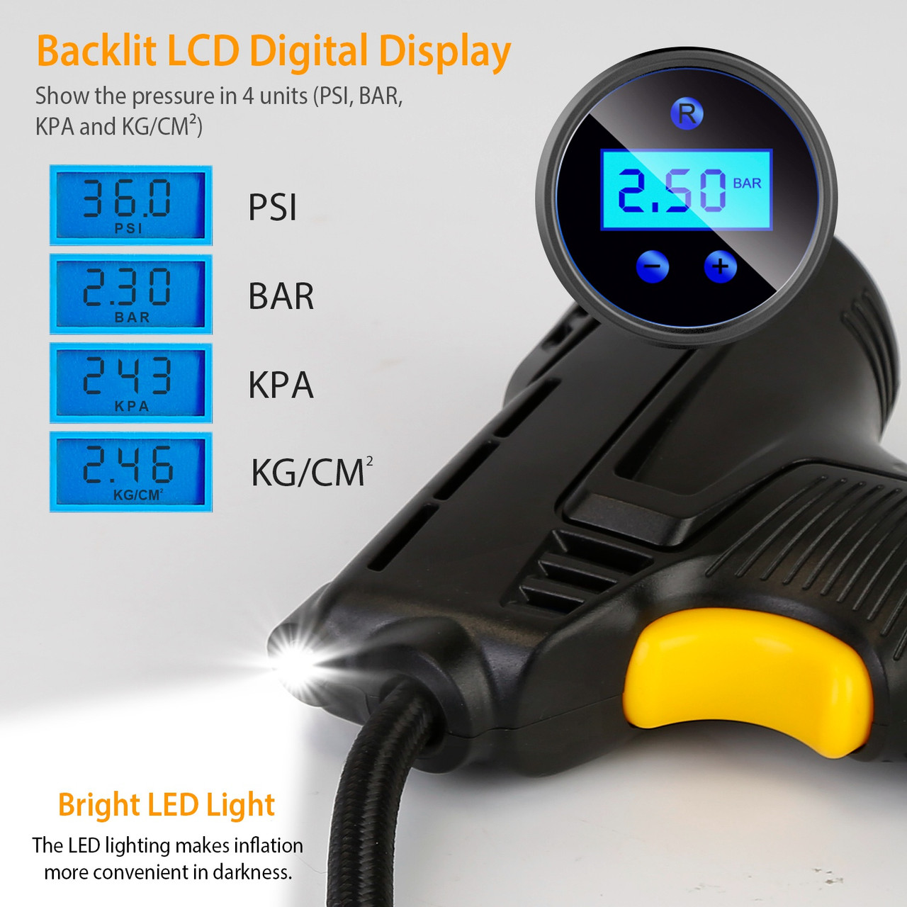 Portable Car Tire Inflator product image