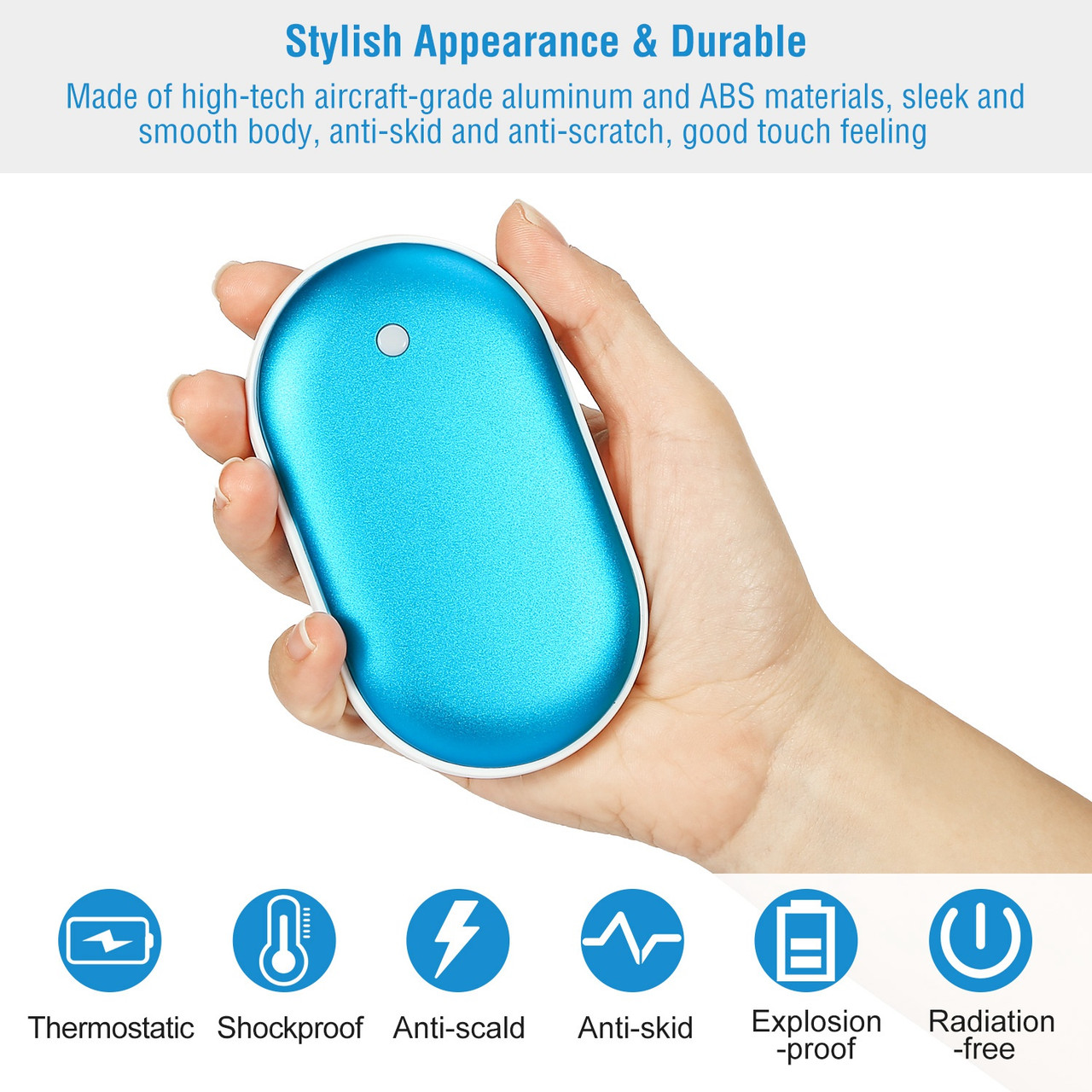Portable Hand Warmer Power Bank product image