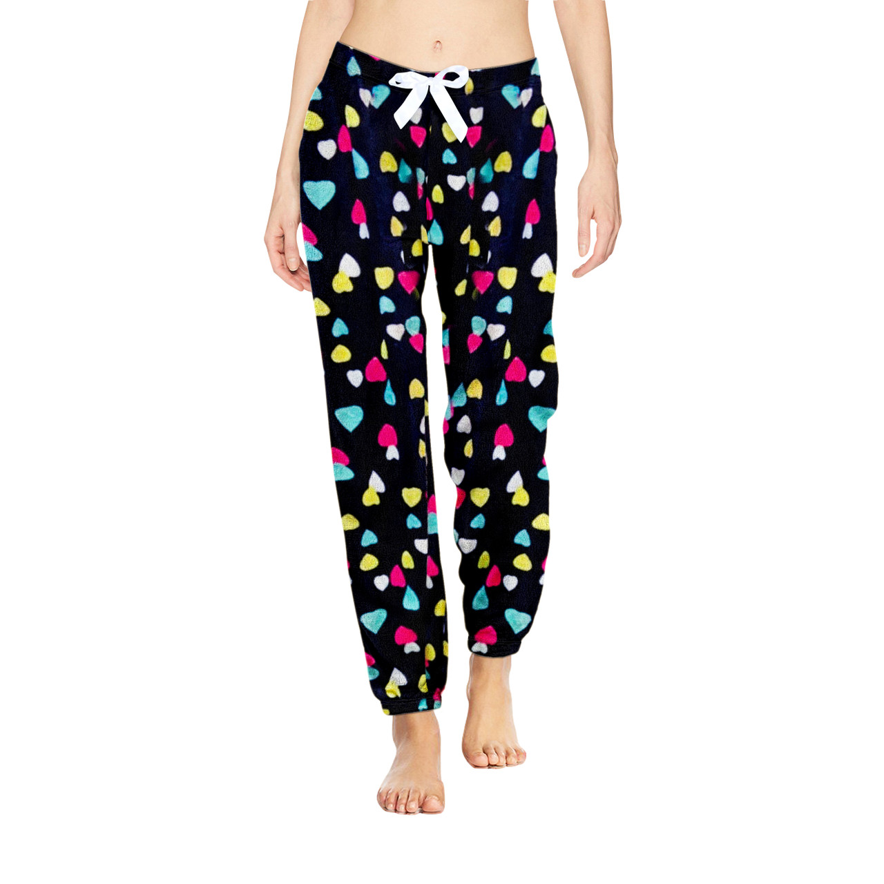 3-Pack: Women's Ultra-Plush Micro Fleece Pajama Pants