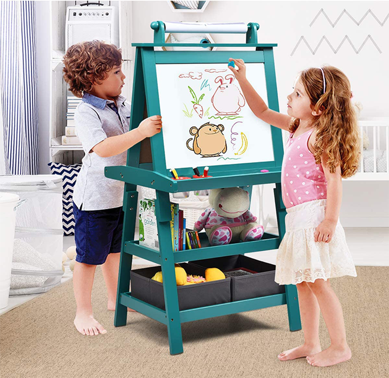 Kids' Double-Sided 3-in-1 Art Easel product image