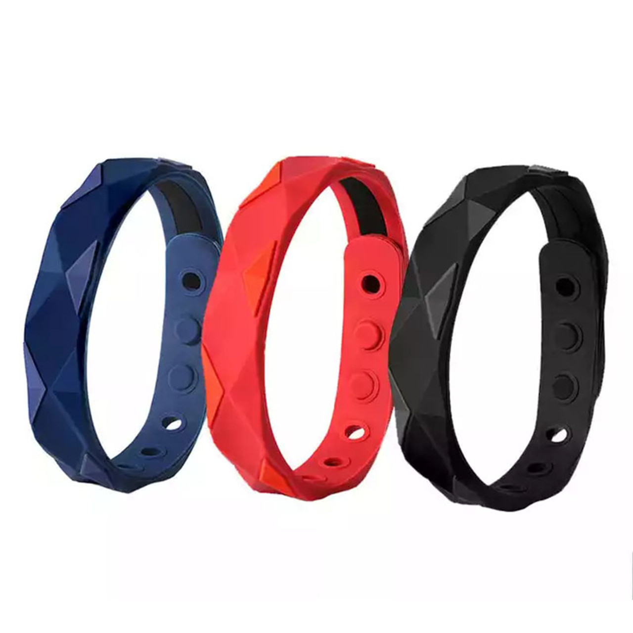 Anti-Static Silicone Energy Bracelet (3-Pack) product image