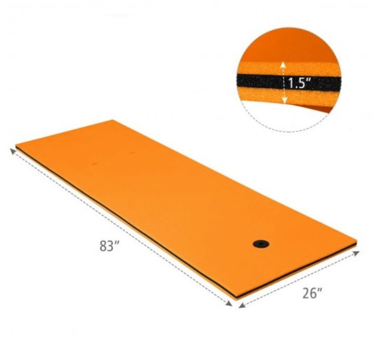 Tear-Resistant 3-Layer Foam Floating Pad product image
