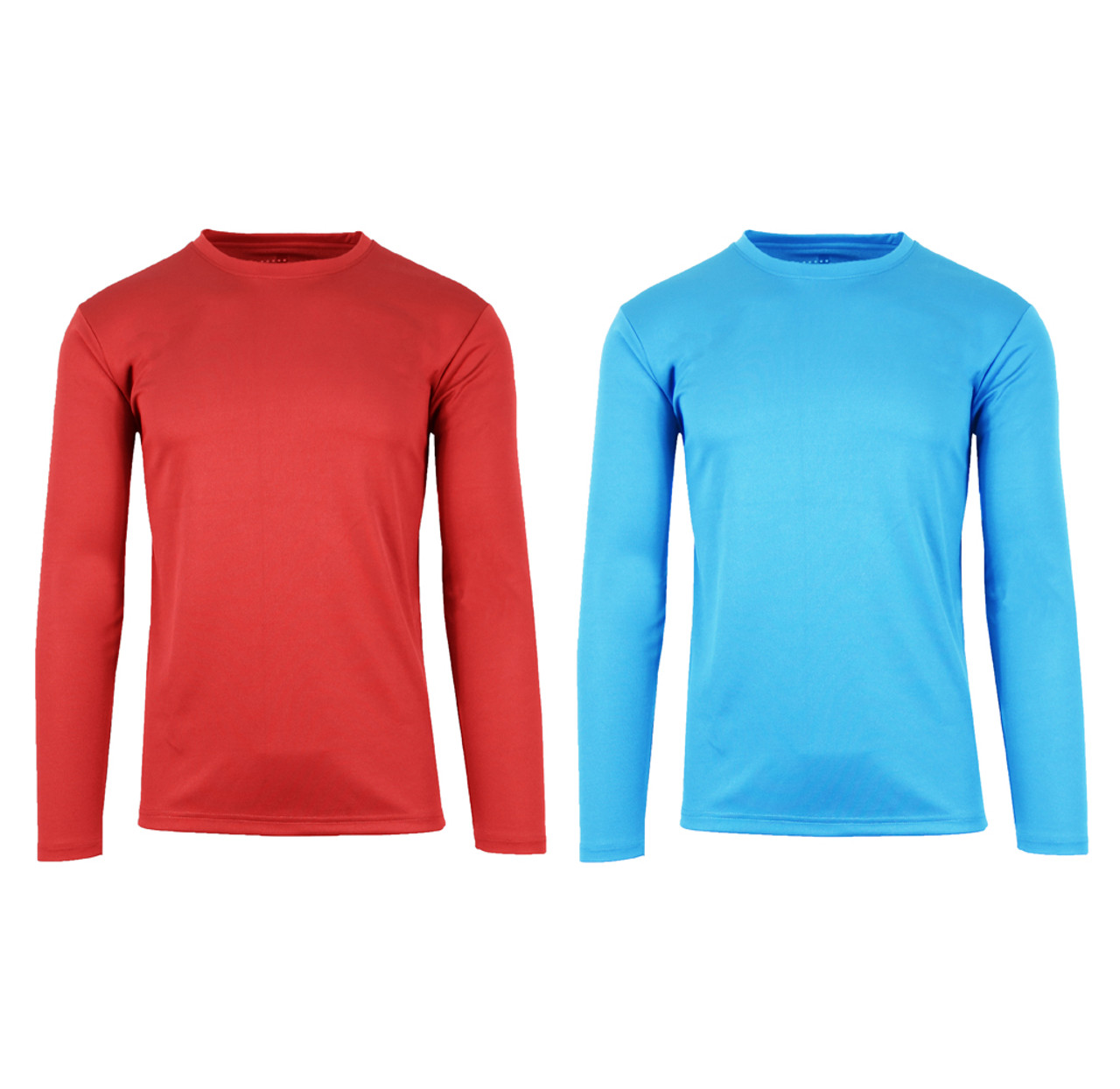 Men's Long Sleeve Moisture Wicking Performance Tee (2-Pack) product image