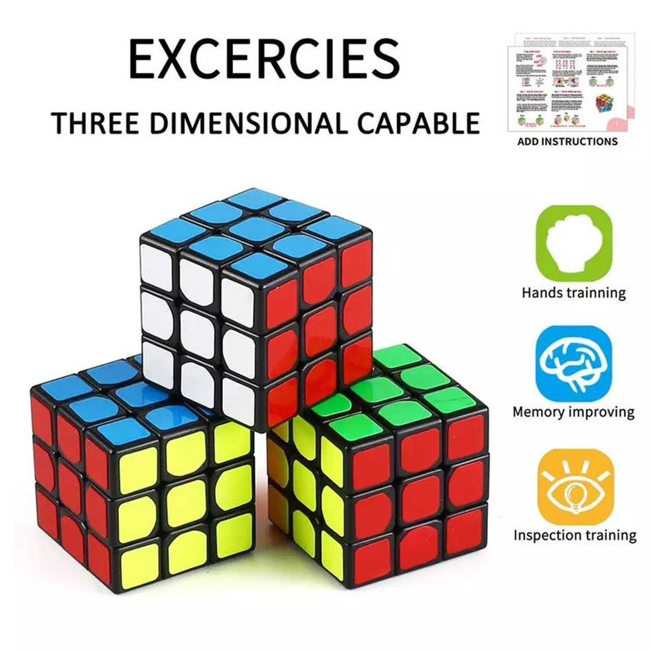 Mini Puzzle Cubes (18-Pack) product image