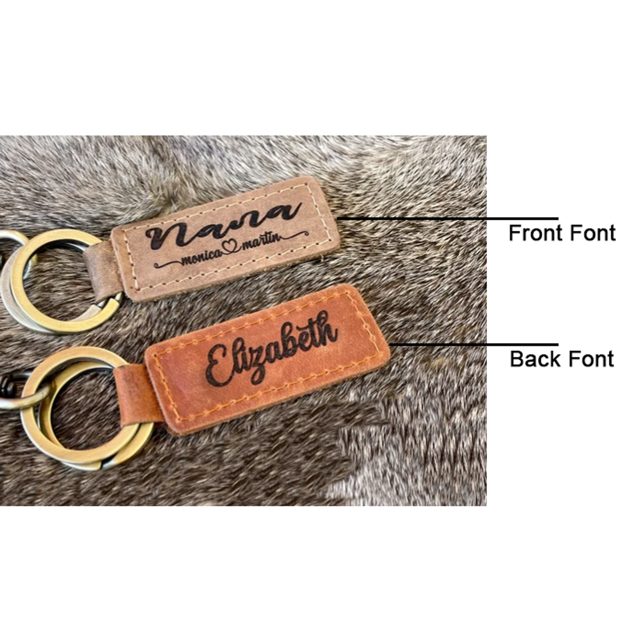 Personalized Keychain for Moms product image