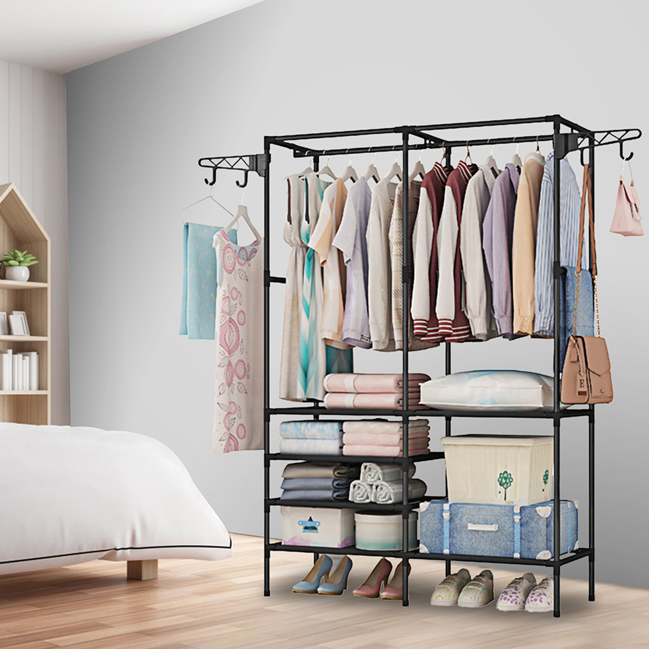 NewHome™ Metal Garment Rack product image