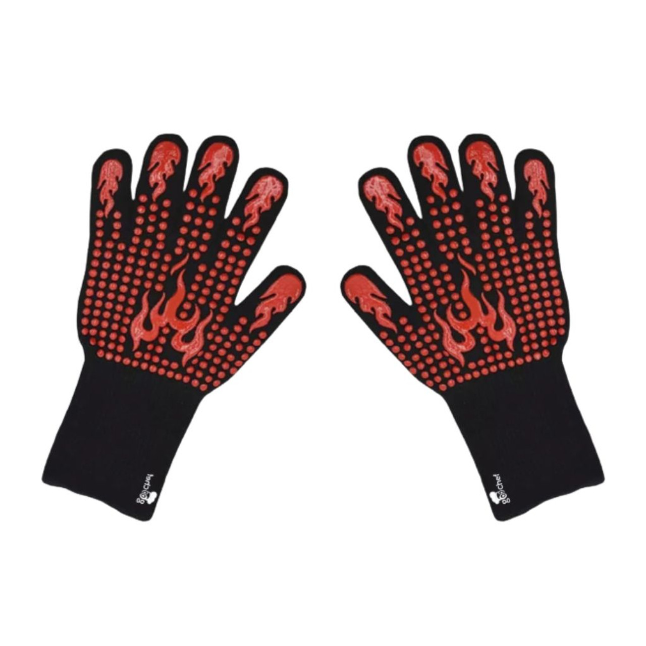 FlameOn Heat-Resistant Silicone BBQ Grilling and Cooking Gloves (1-Pair) product image