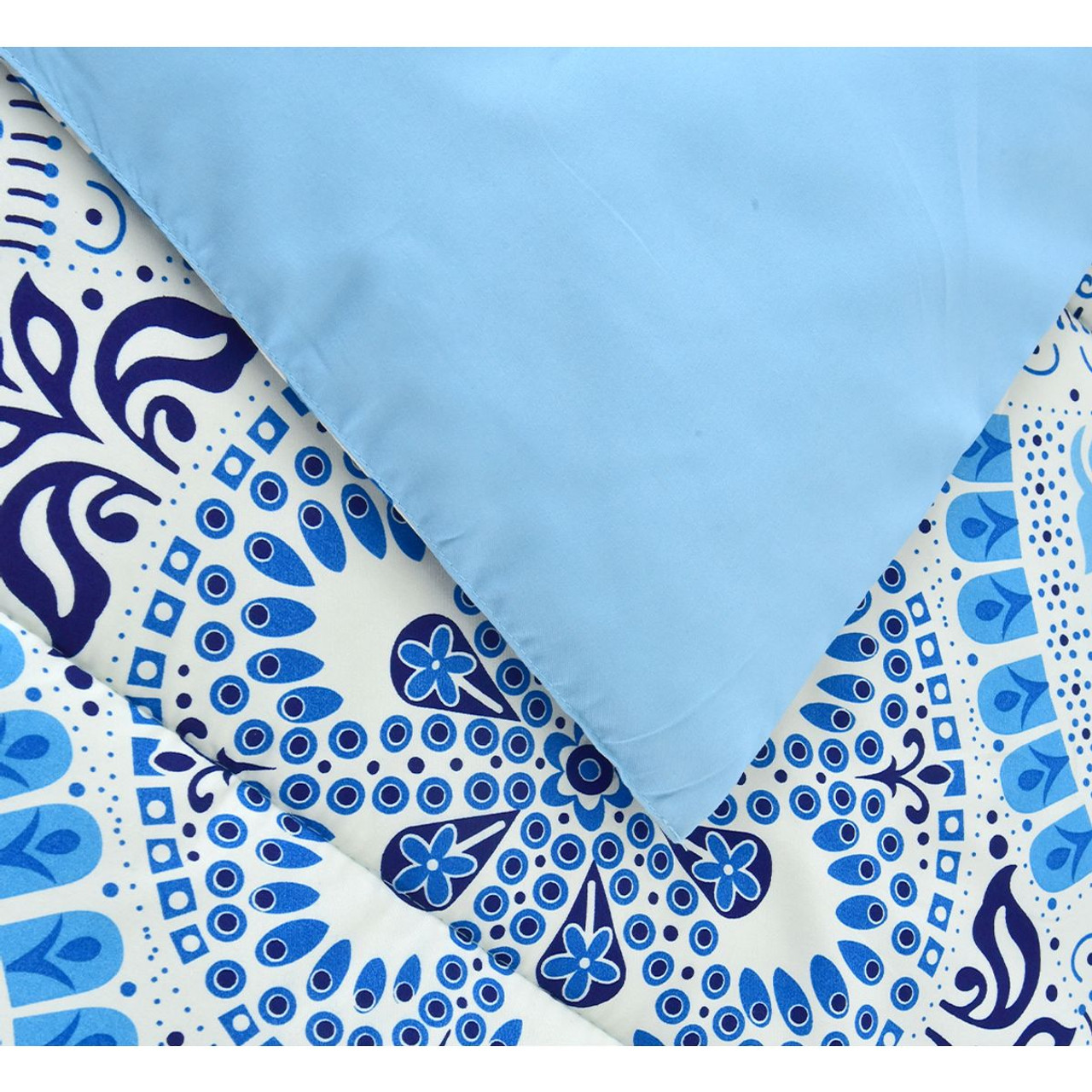 5-Piece Reversible Microfiber Bed Comforter Set product image 5-Piece Reversible Microfiber Bed Comforter Set product image