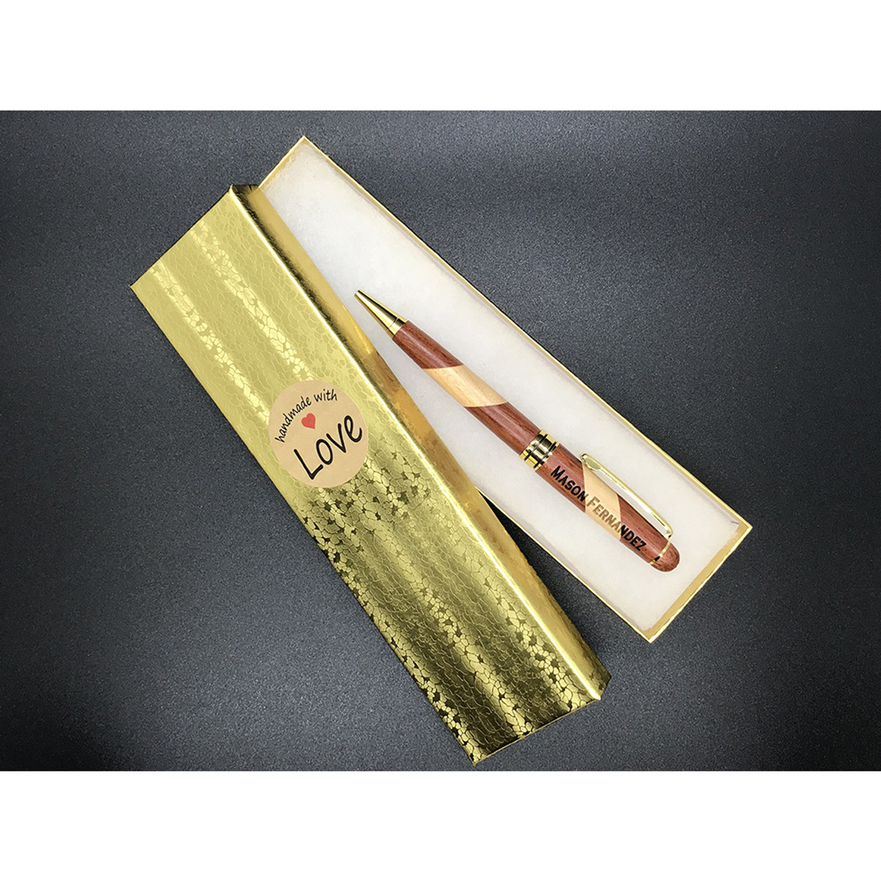 Personalized Natural Wood Pen product image