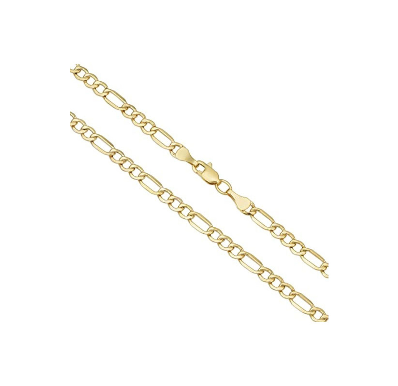 10K Gold Italian 1.5mm Figaro Chain Necklace product image