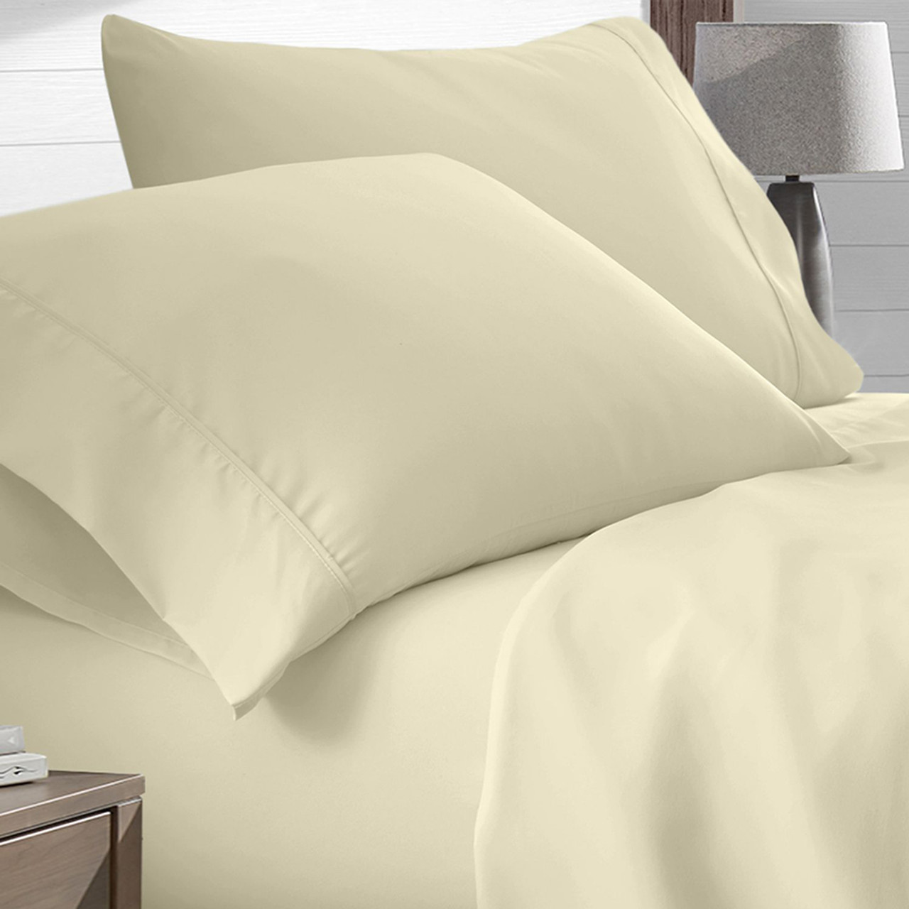 4-Piece Deep Pocket Super Soft Premium Bamboo-Blend Sheet Set product image