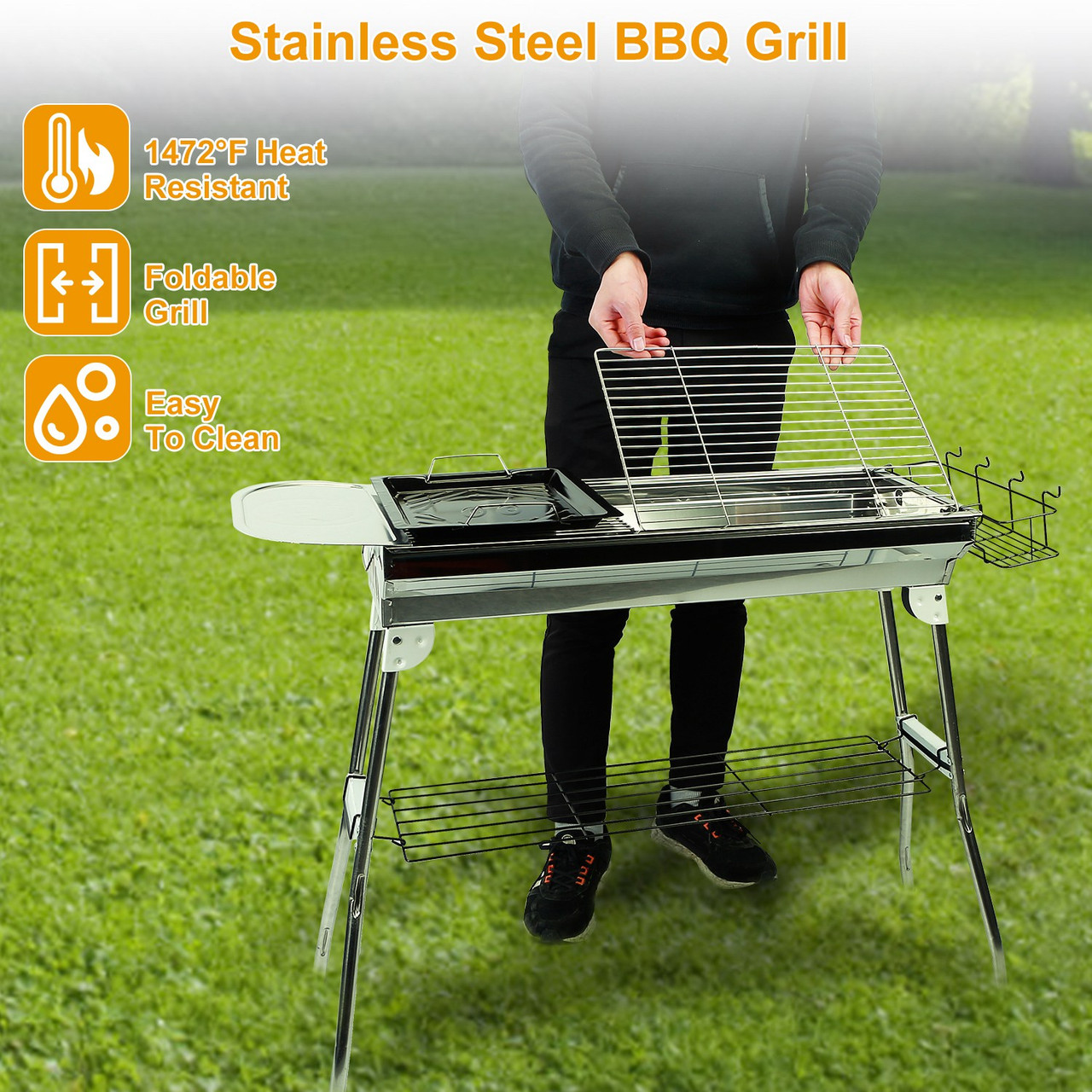 Foldable Charcoal BBQ Grill product image