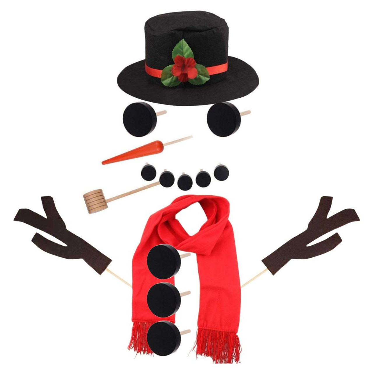 16-Piece Snowman Decorating Kit product image