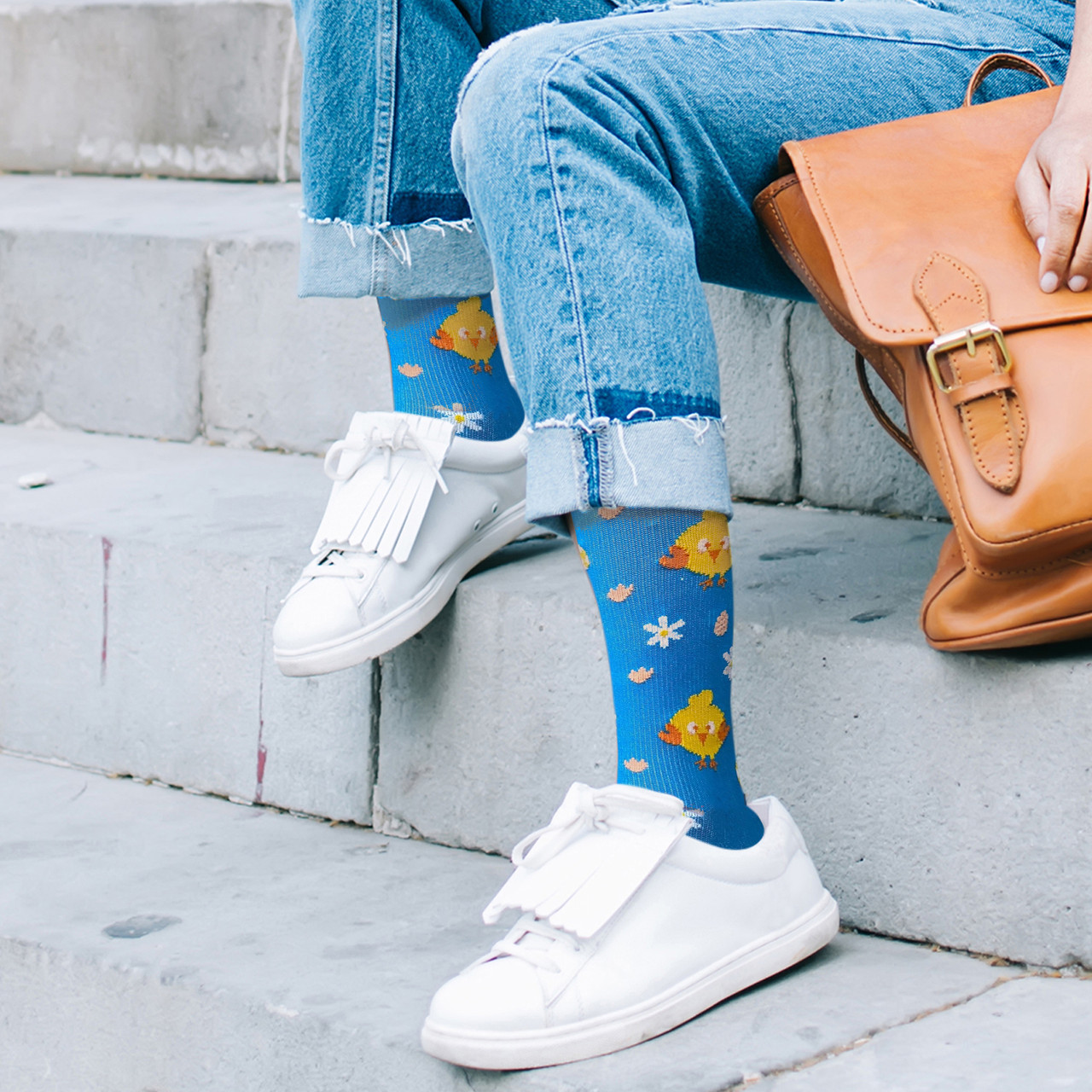 Holiday Fun and Christmas Knee-High Compression Socks (3-Pair) product image