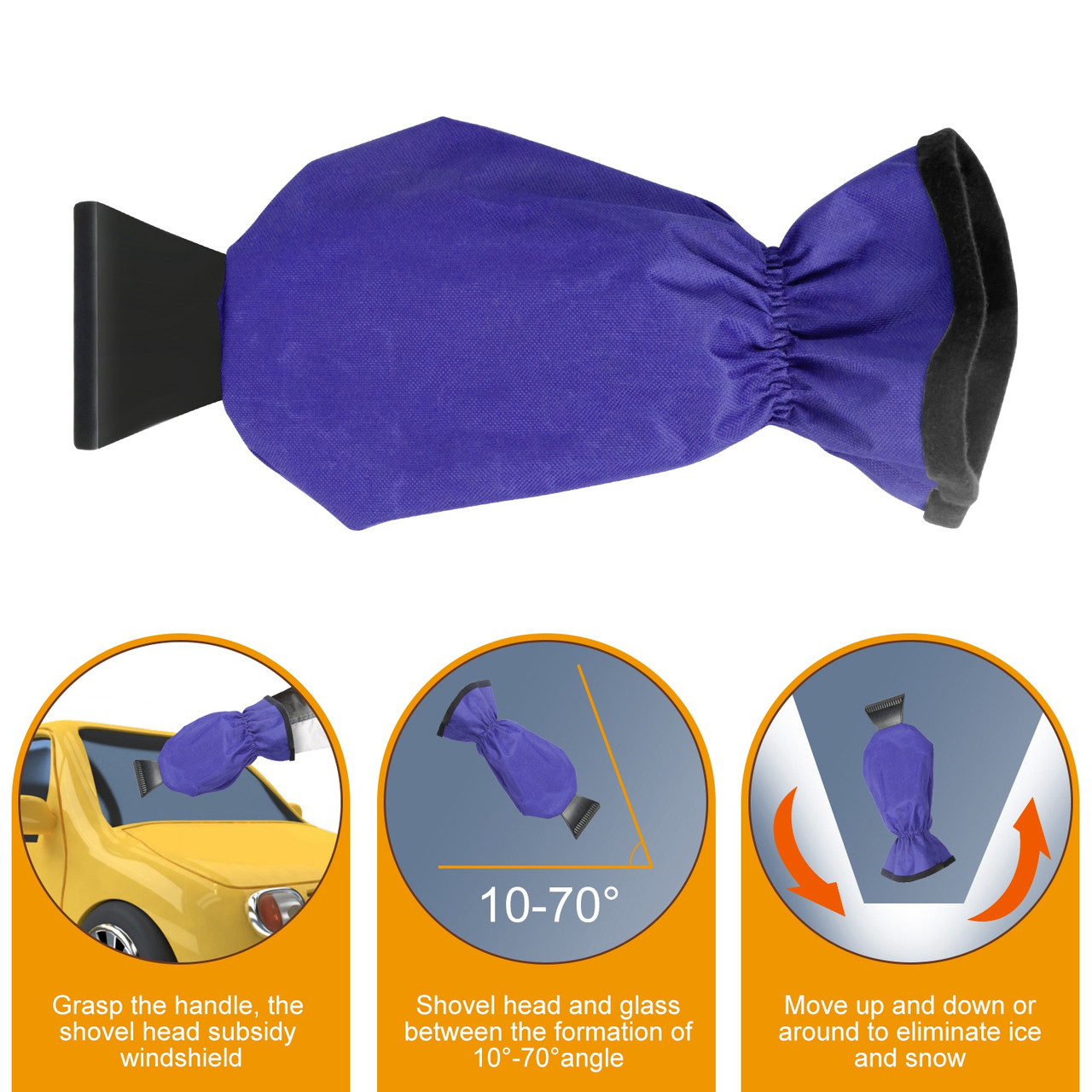 Vehicle Ice Scraper Glove (1- or 2-Pack) product image