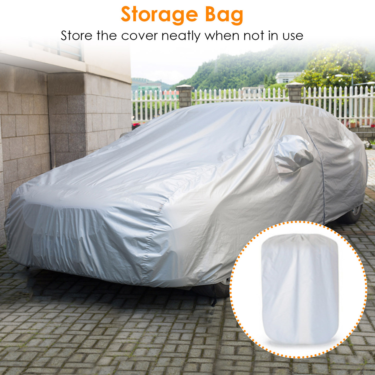 LakeForest® Full Car Cover UV Protection product image