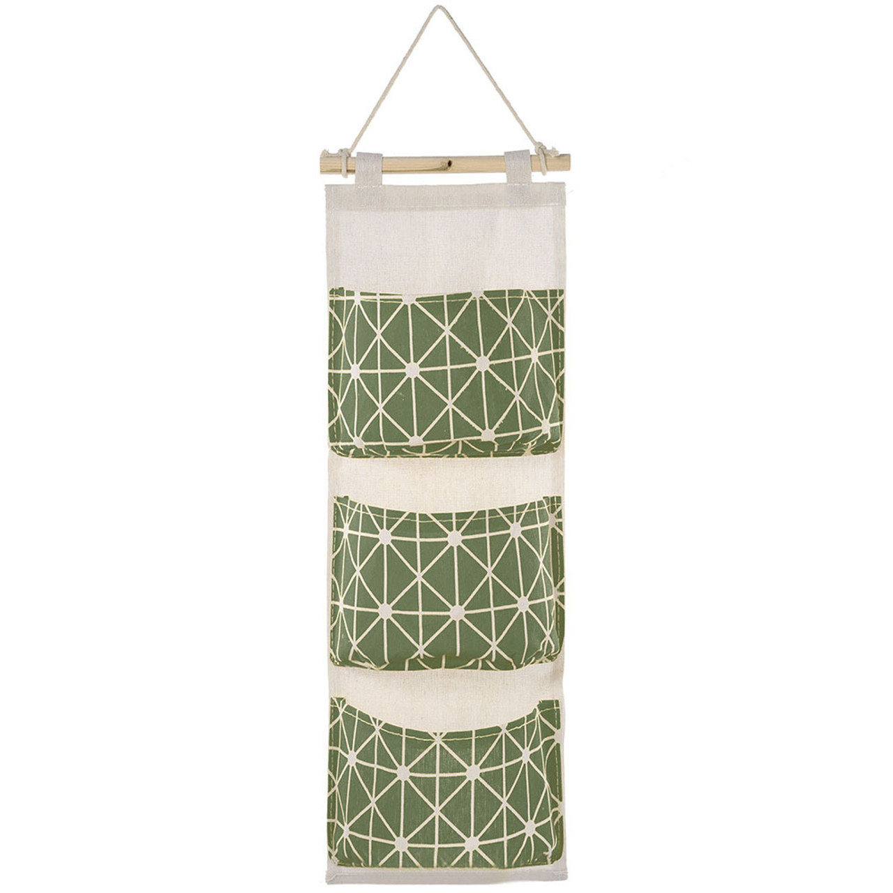 3-Pocket Wall-Hanging Storage Organizer product image