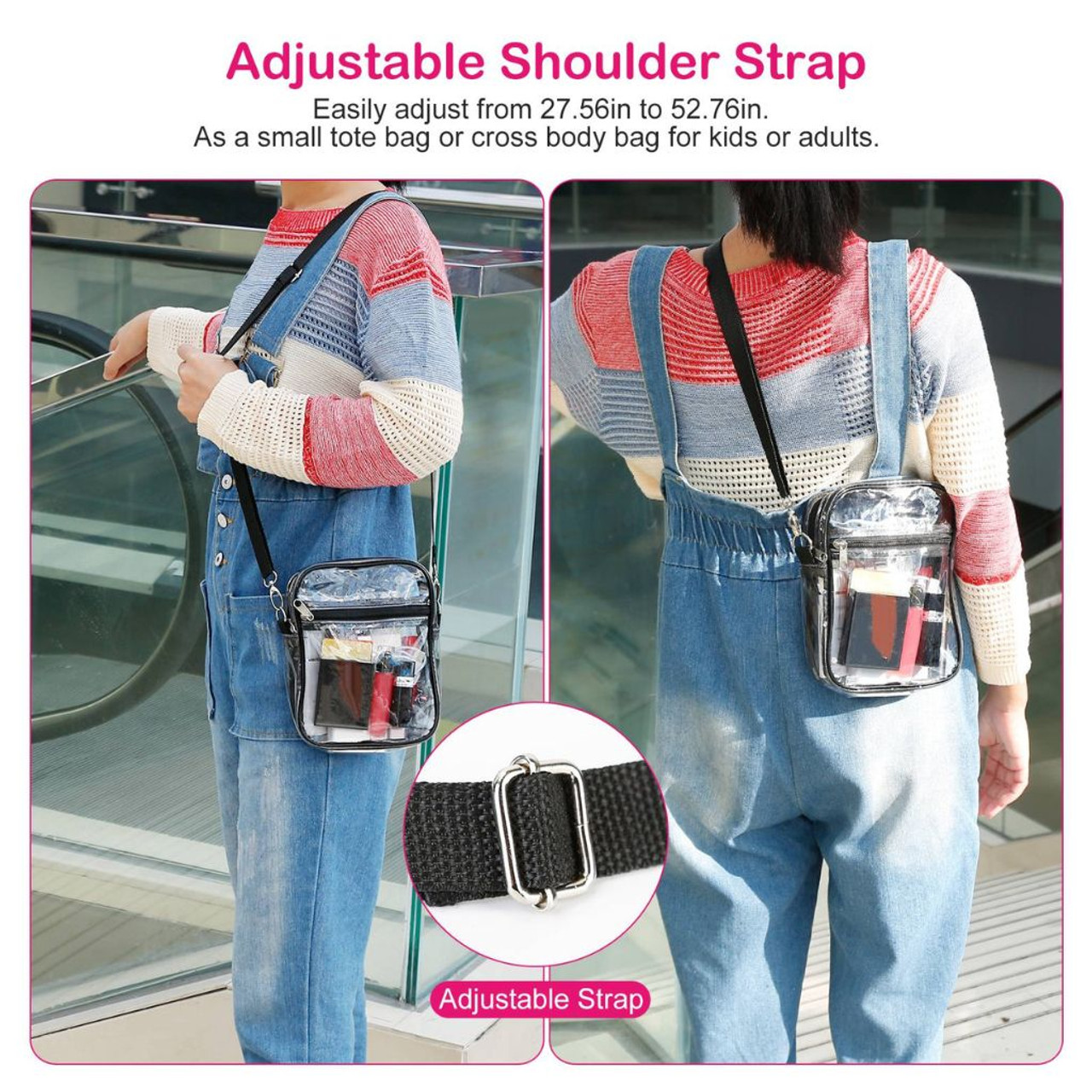 iMounTEK® Clear Crossbody Tote Bag product image