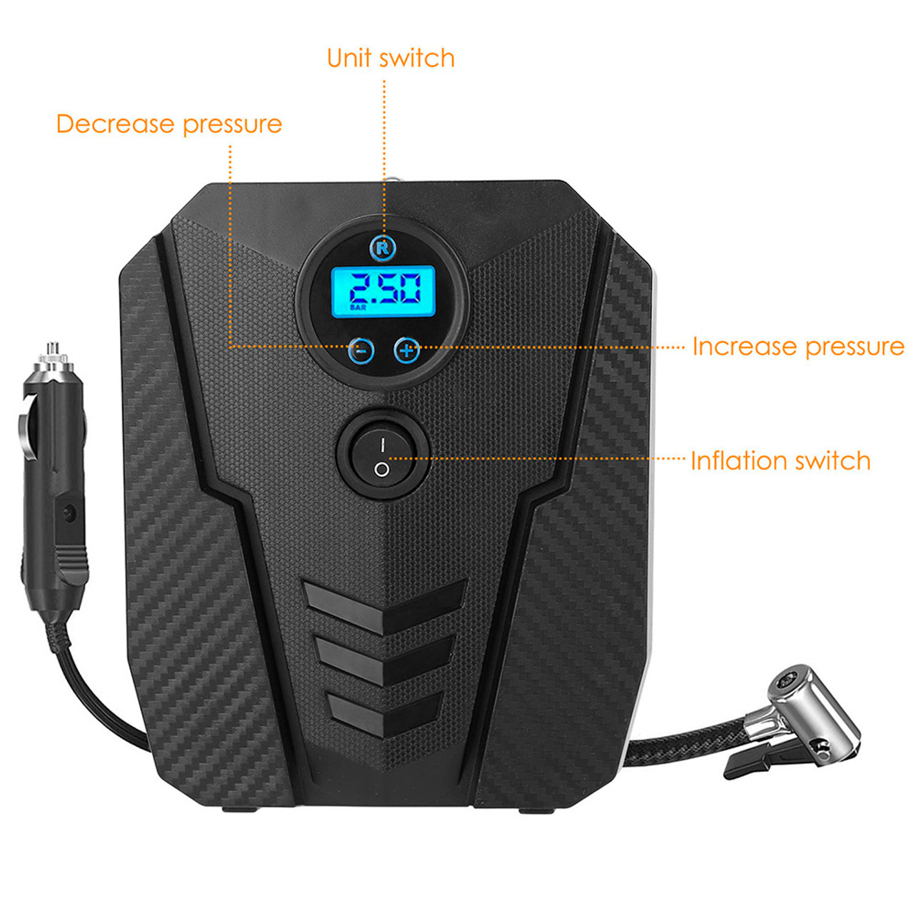 iMounTEK DC 12V Digital Car Tire Inflator  product image