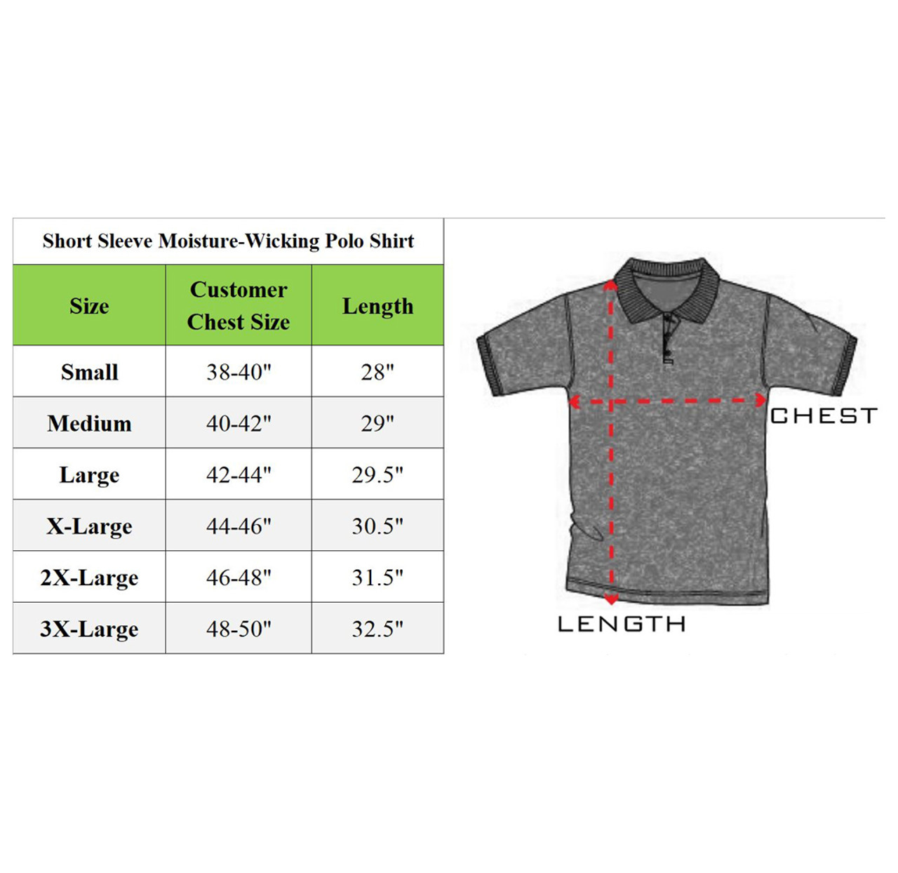 Men's Dry-Fit Moisture-Wicking Polo Shirt (3-Pack) product image