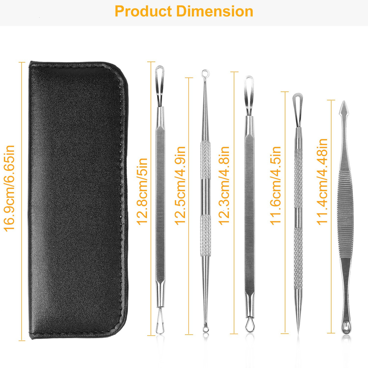 5-Piece Skincare Blackhead Remover Kit product image