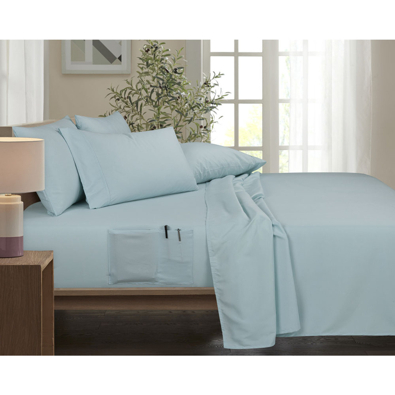 Bamboo Comfort 6-Piece Smart Sheet Set with Side Pocket product image