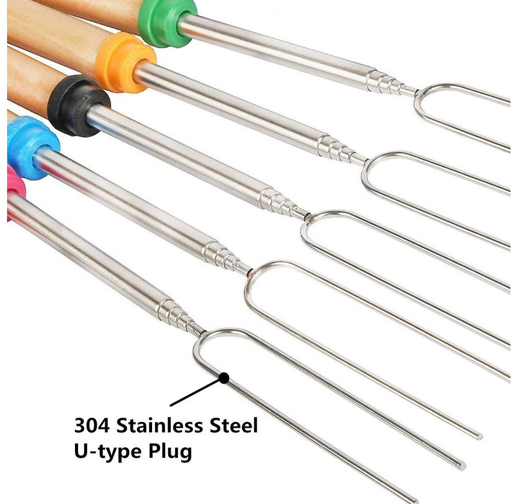 8-Piece Marshmallow Roasting Stick Set With Carrying Bag product image