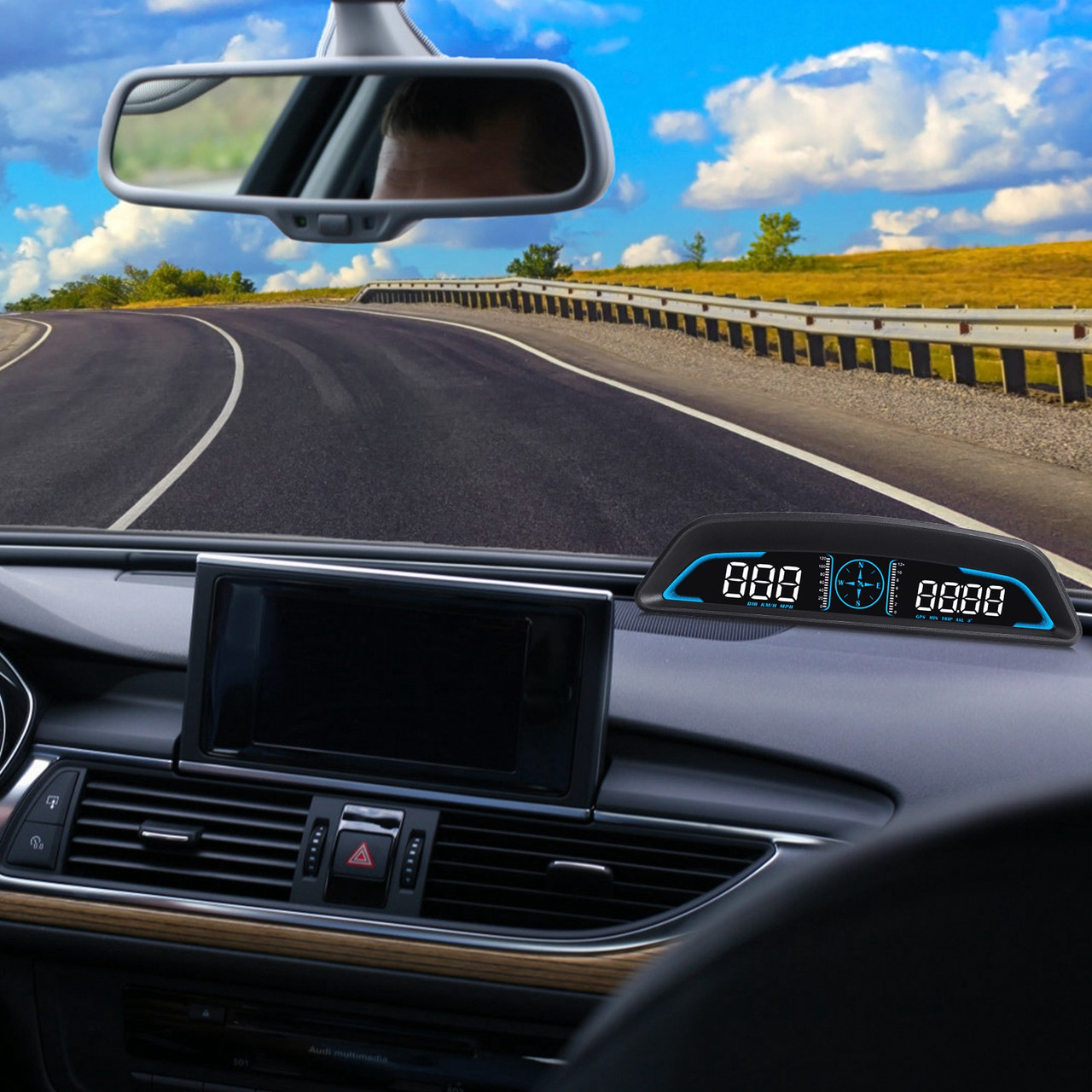 Digital GPS Speedometer HUD product image