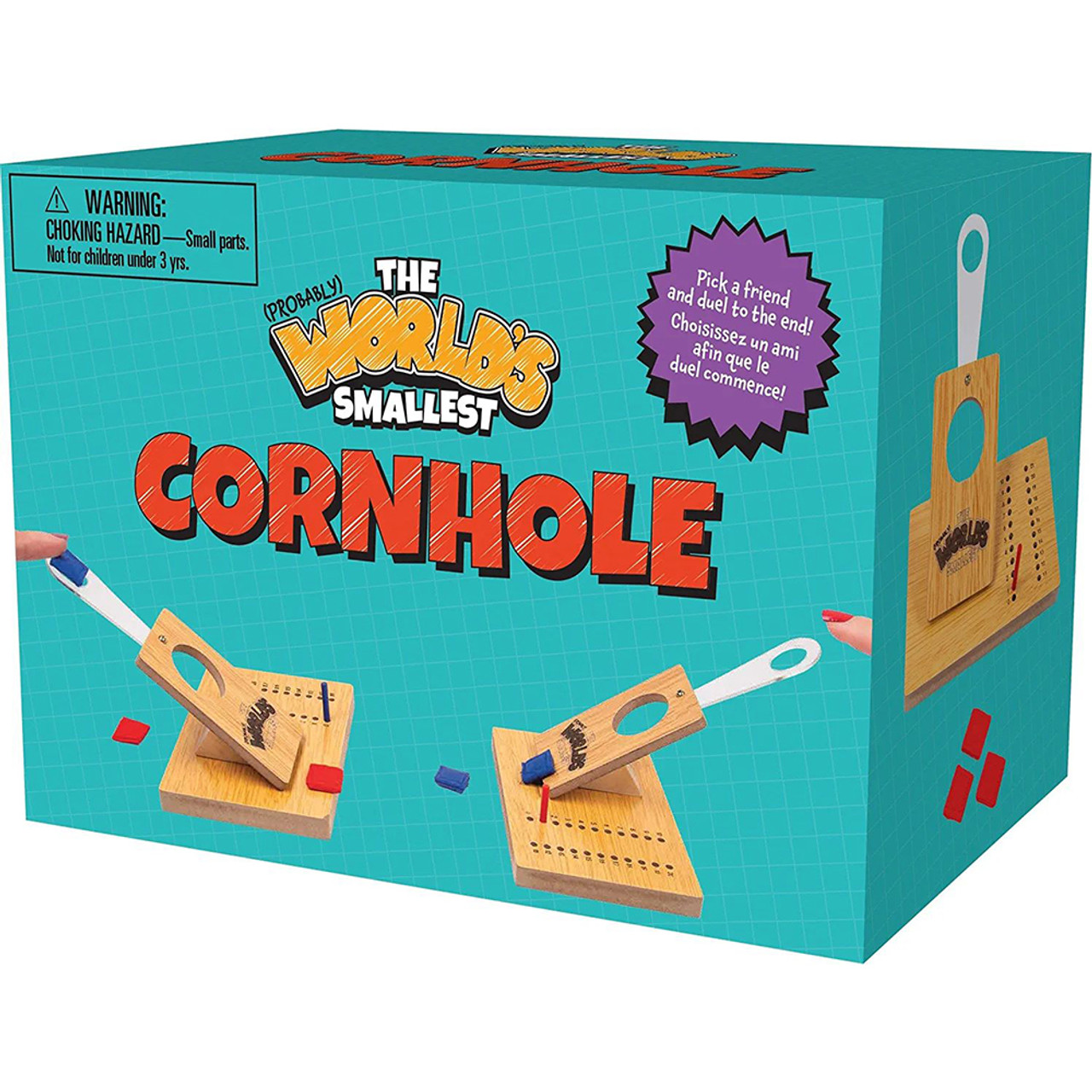 (Probably) The World's Smallest Cornhole Game product image