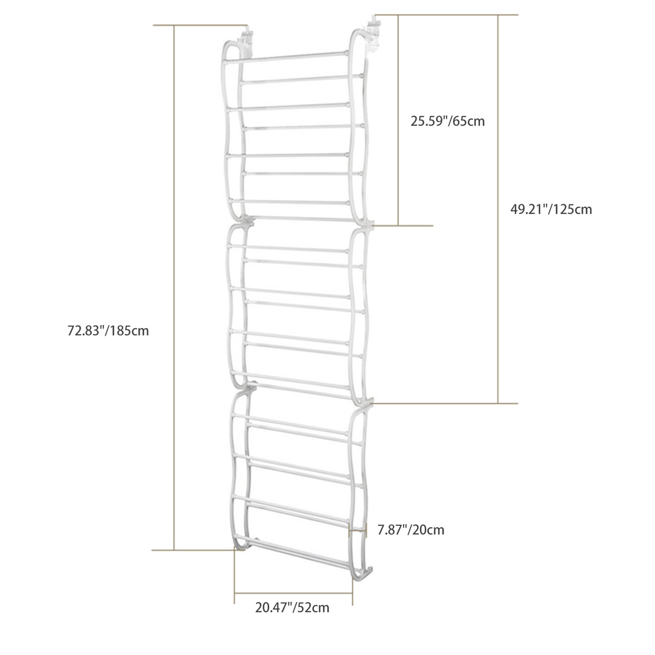 iMounTEK® Over-the-Door Shoe Rack product image