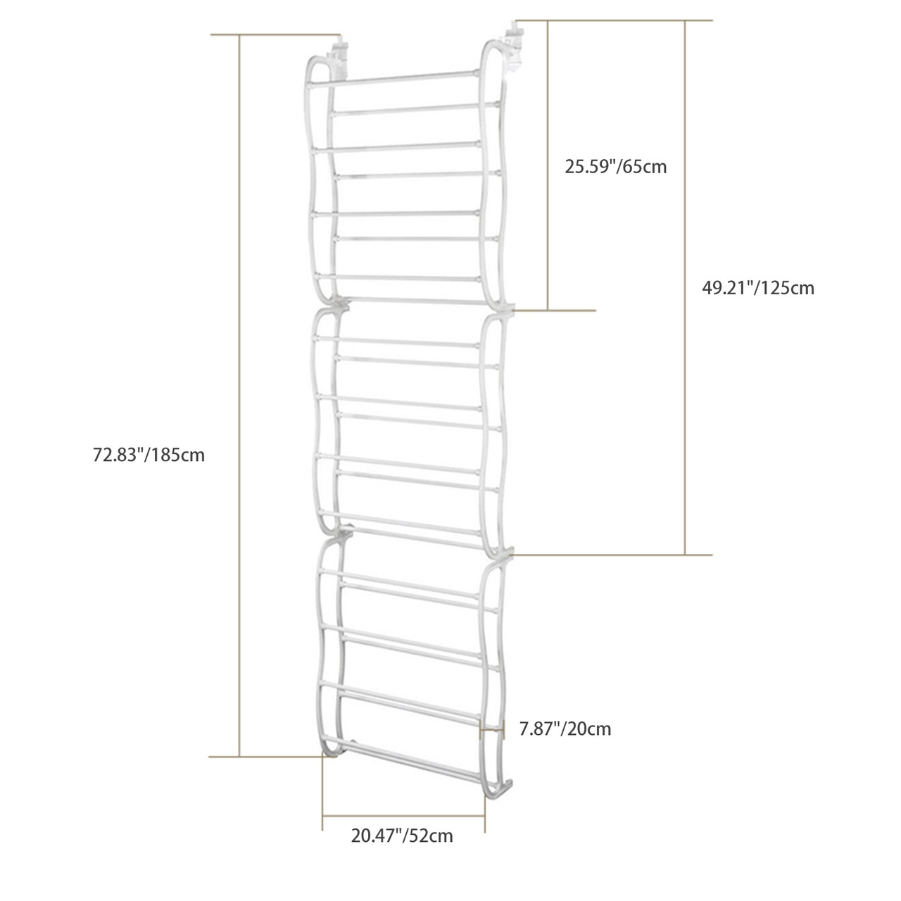 Over-the-Door Shoe Rack product image