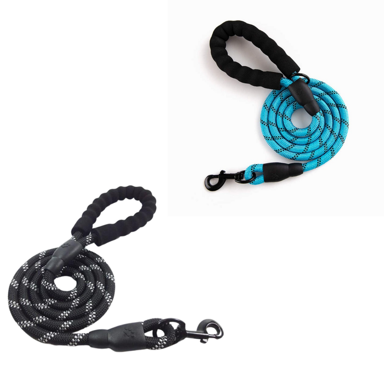 Reflective Dog Leash with Poop Bag Dispenser (1- or 2-Pack) product image