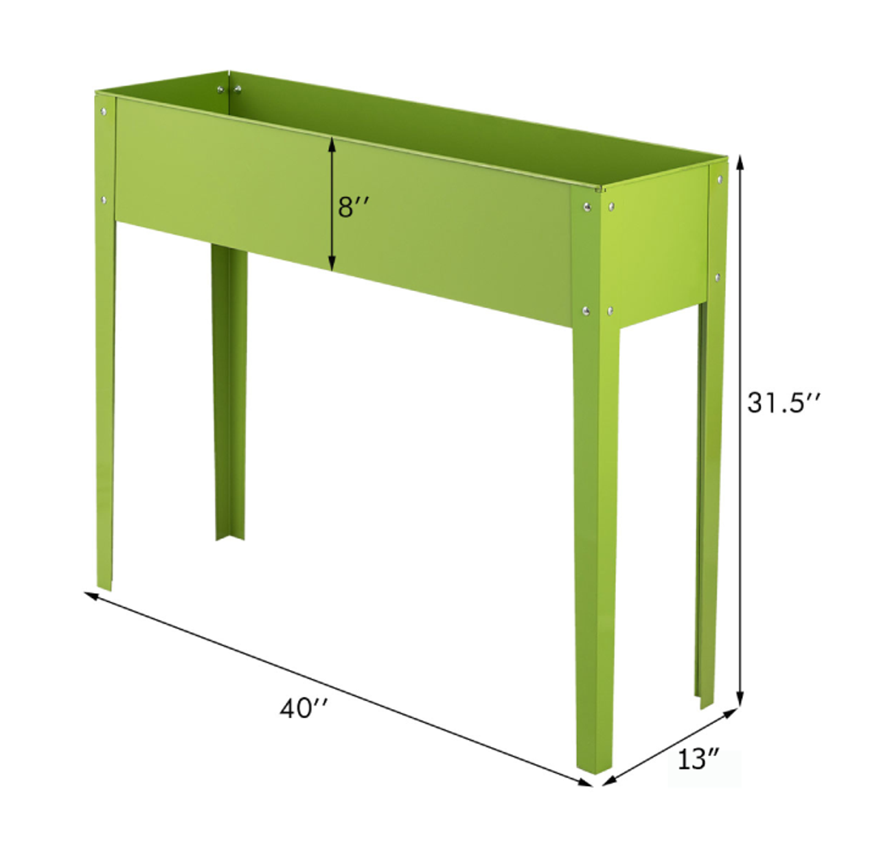 Elevated 40" x 12" Outdoor Garden Plant Stand product image