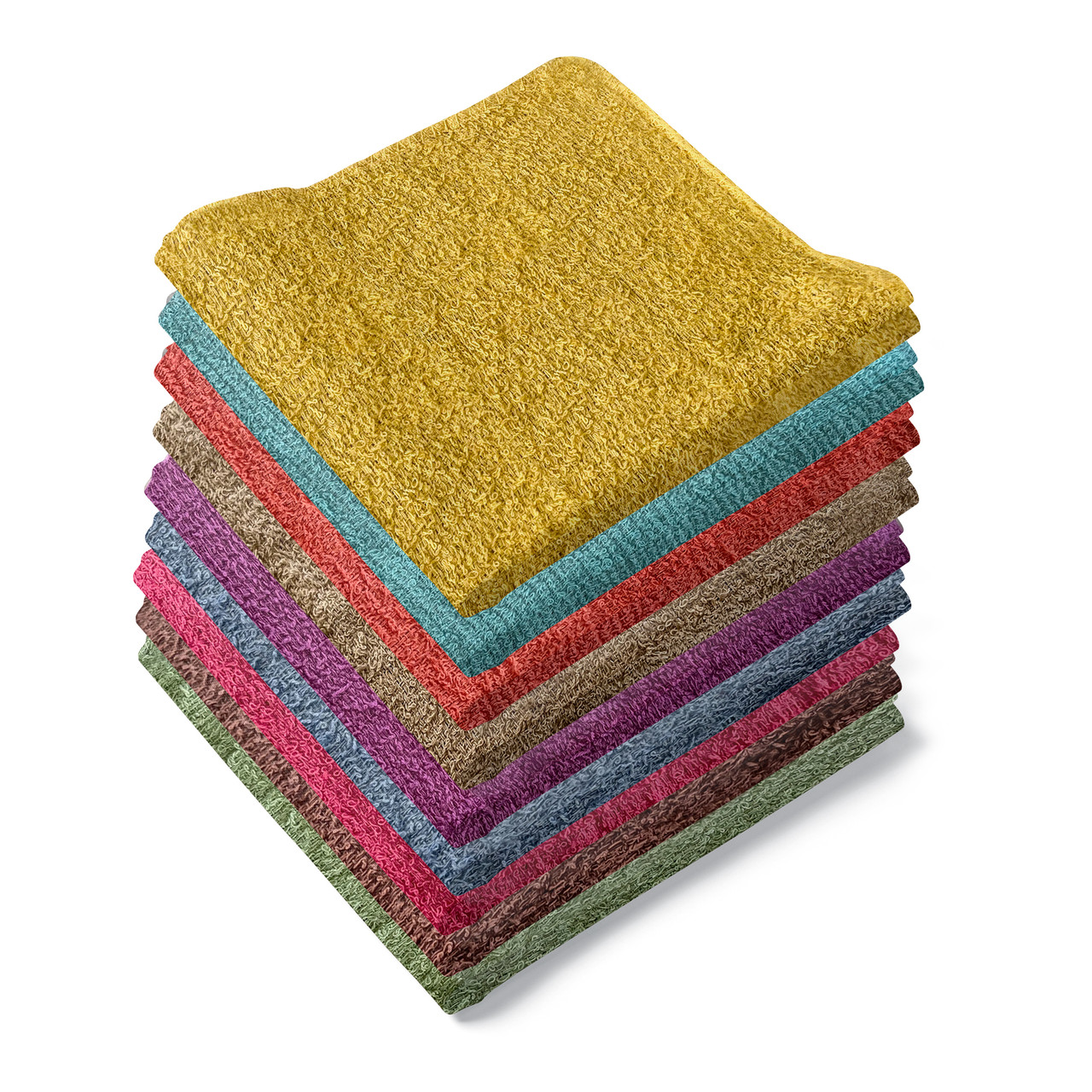 100% Cotton Absorbent Washcloths (24- or 48-Pack) product image