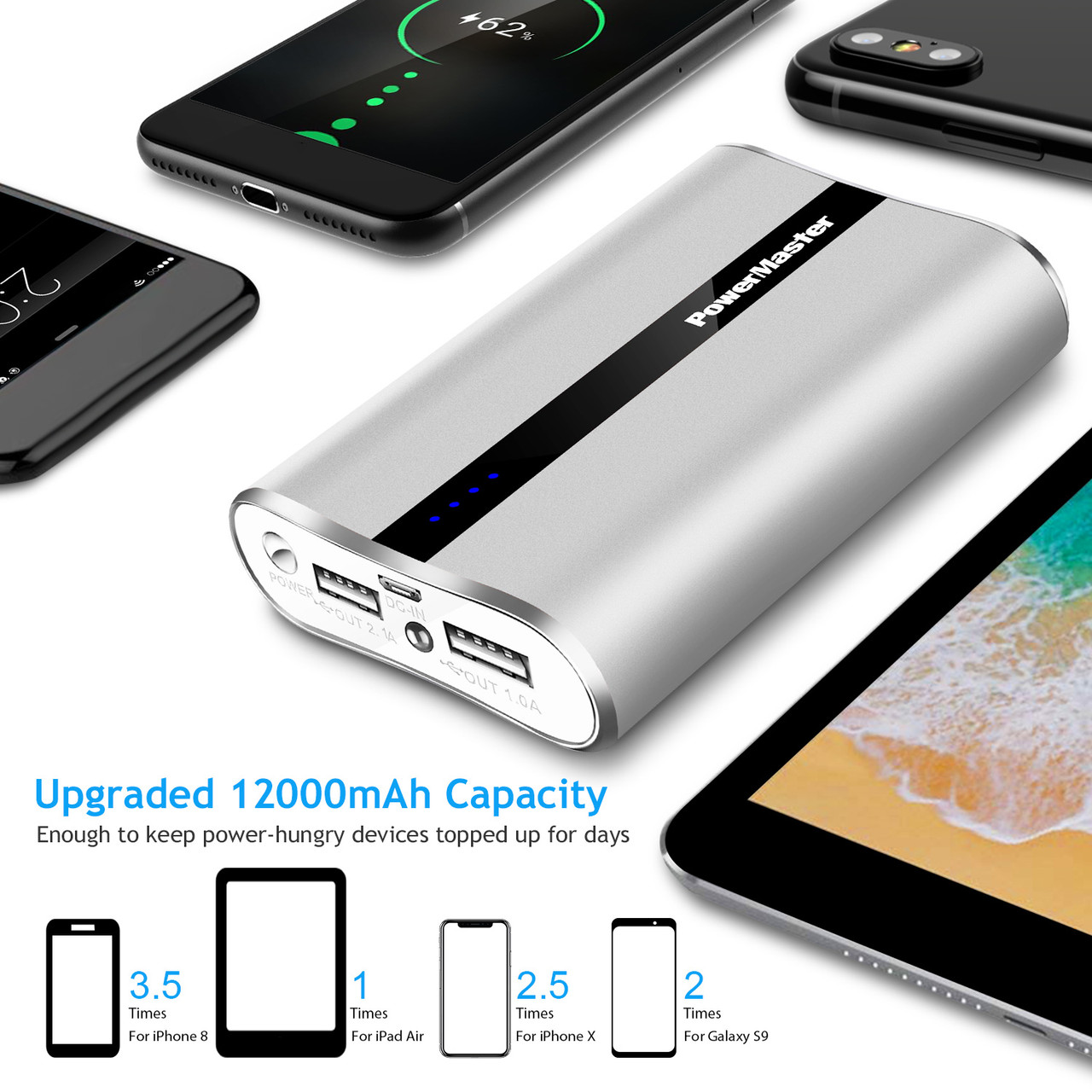 N'Polar™ USB Electric Heating Jacket with Power Bank  product image