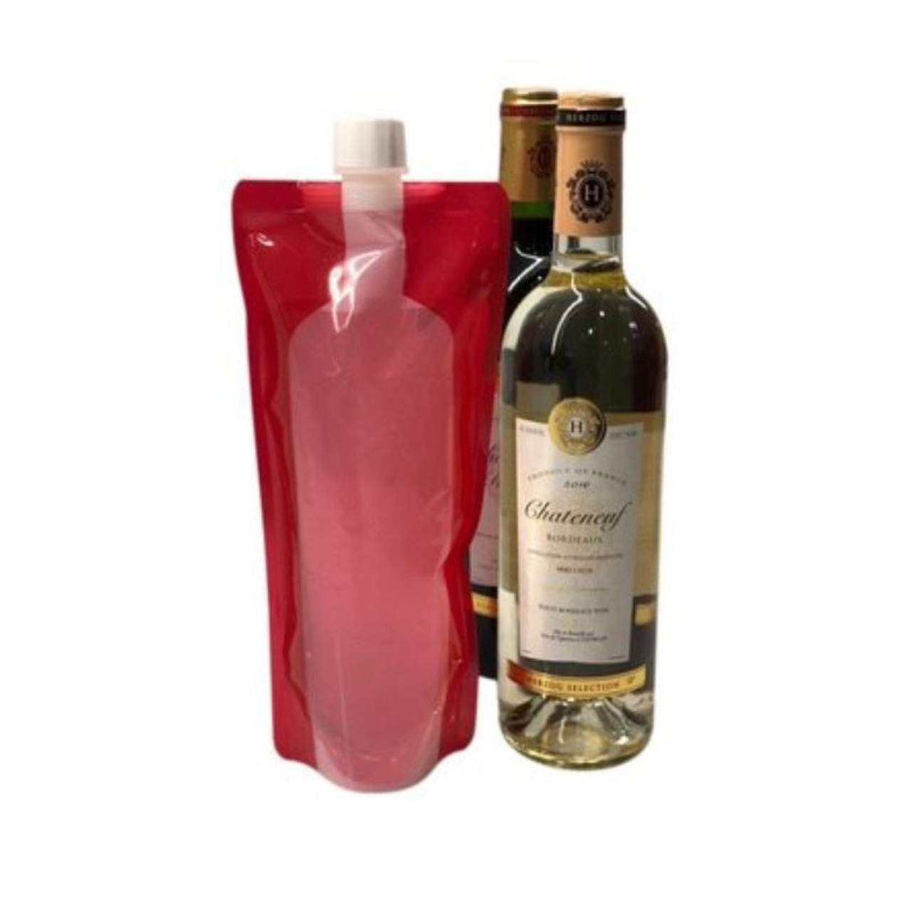 Waloo Reusable & Foldable Wine Flask (3-Pack) product image